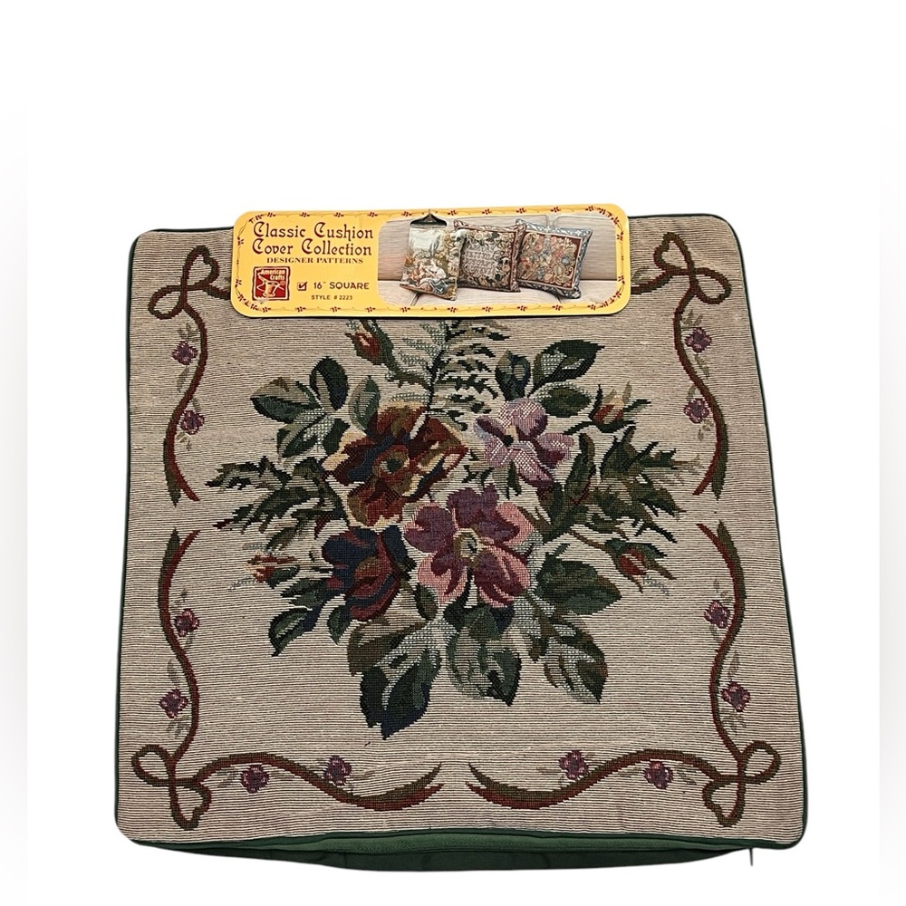 American Crafts Classic Cushion Cover‎ Collection Floral design pillow case 16”